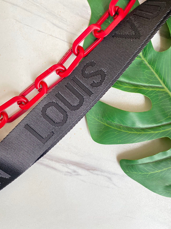 ルイヴィトンバッグ素材ディテール